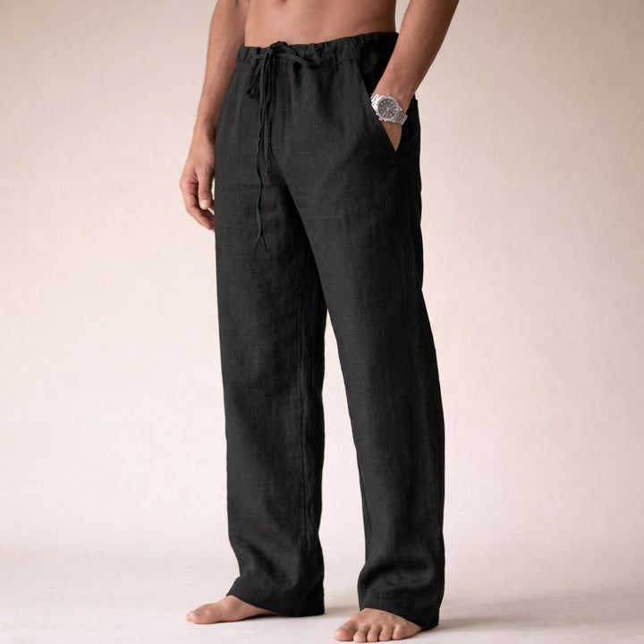 Eligio | Herren Bequeme Kordelzug Hose mit Taschen
