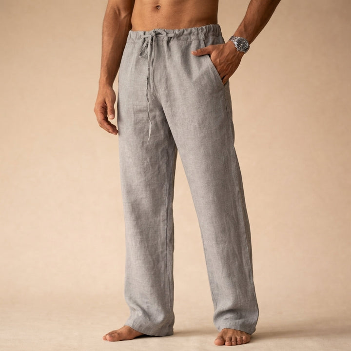 Eligio | Herren Bequeme Kordelzug Hose mit Taschen