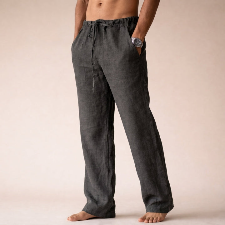 Eligio | Herren Bequeme Kordelzug Hose mit Taschen