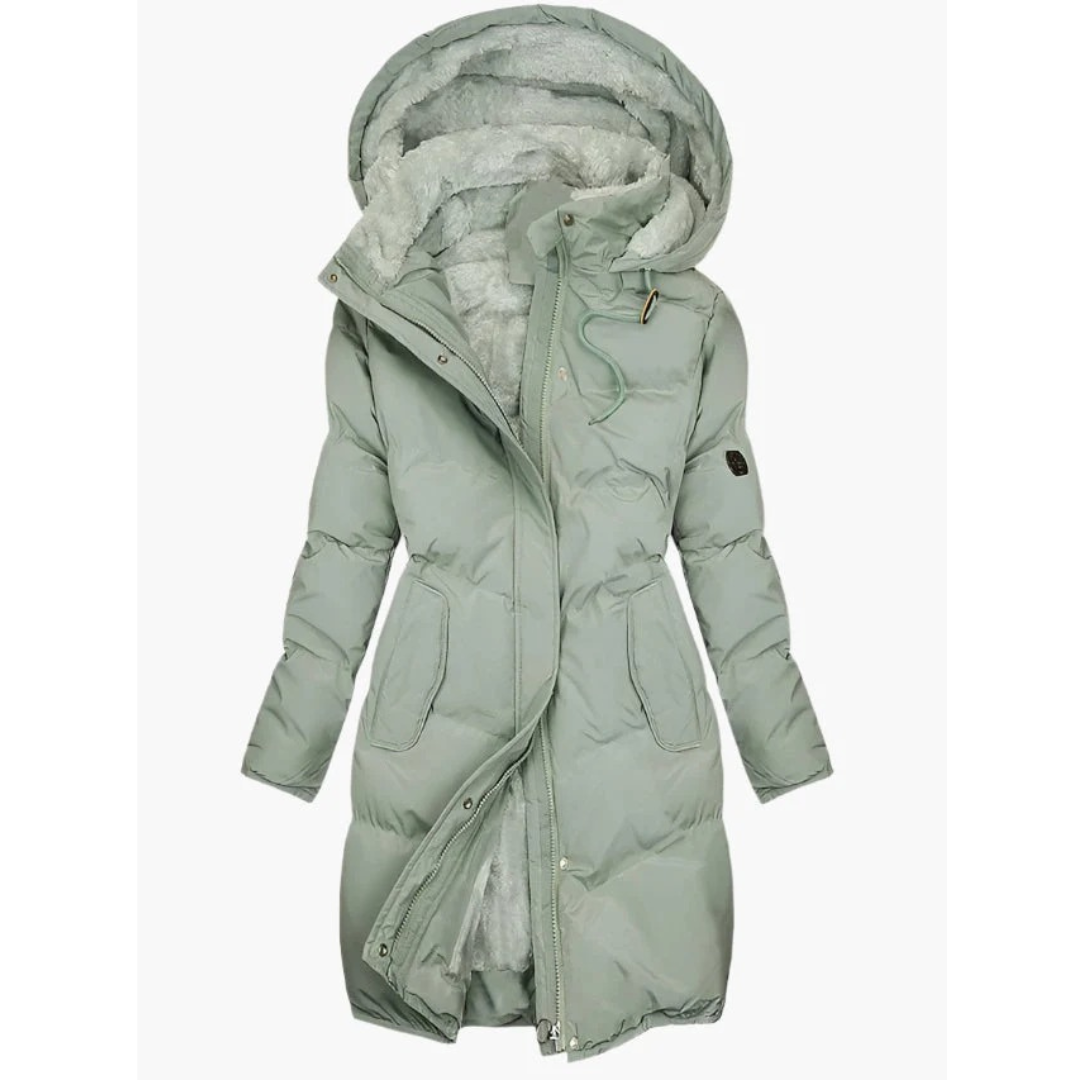 Ella | Warme Winterjacke mit Kapuze