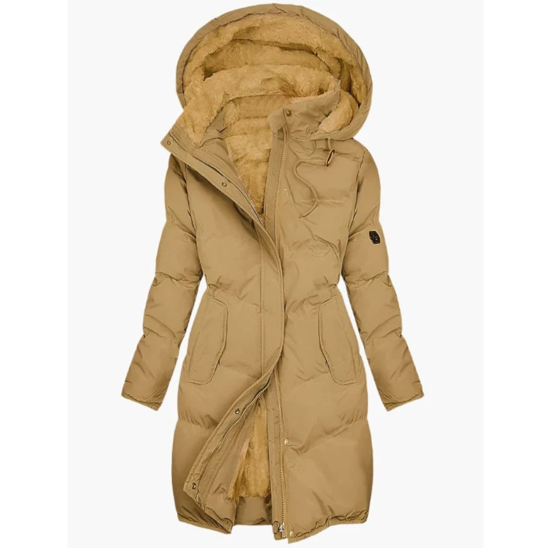 Ella | Warme Winterjacke mit Kapuze