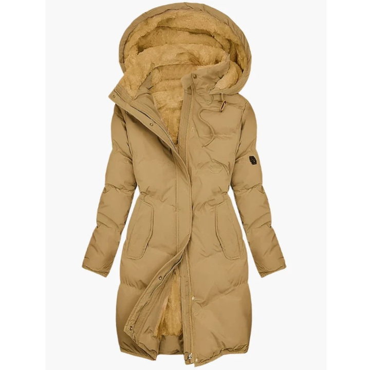 Ella | Warme Winterjacke mit Kapuze