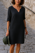 Elvy | Elegantes Kleid mit V-Ausschnitt