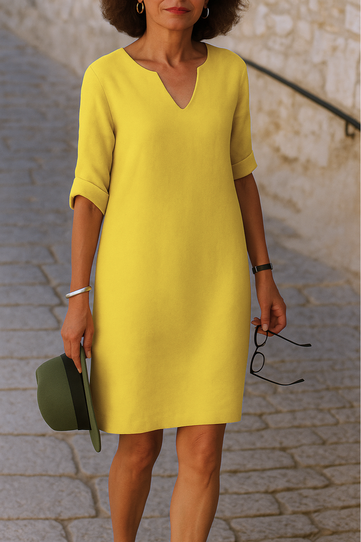 Elvy | Elegantes Kleid mit V-Ausschnitt