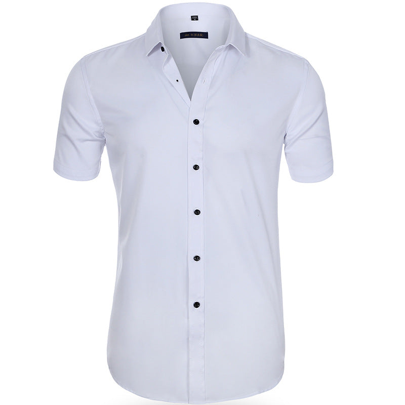 Emil | Herren Kurzarm Poloshirt knitterarm
