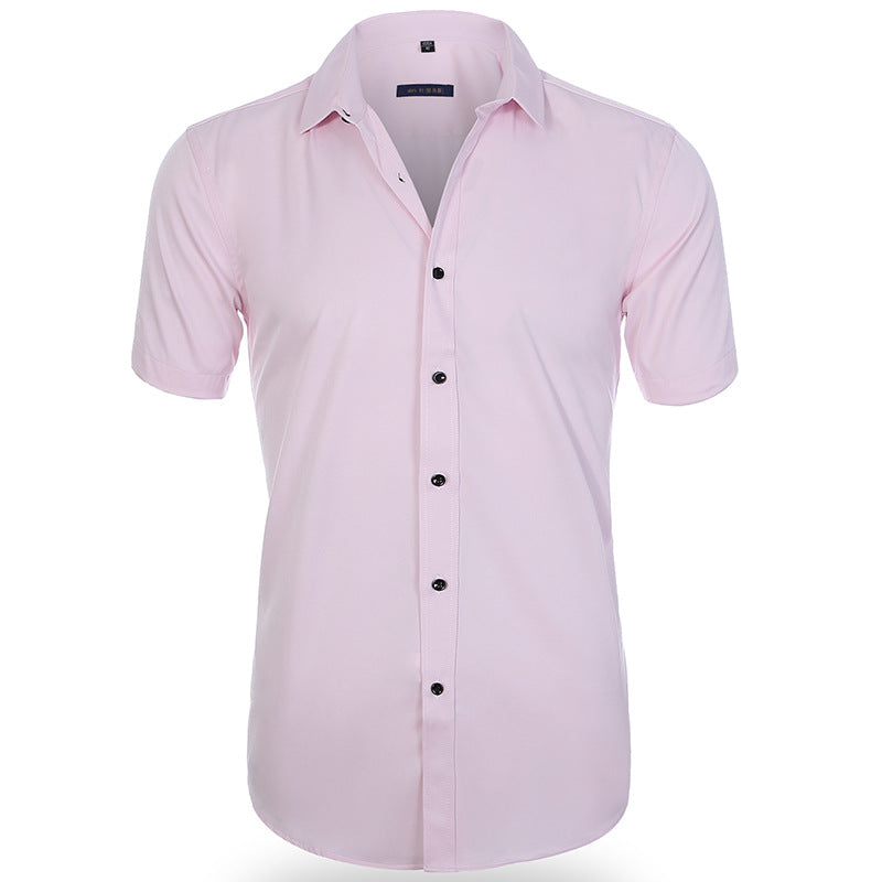 Emil | Herren Kurzarm Poloshirt knitterarm