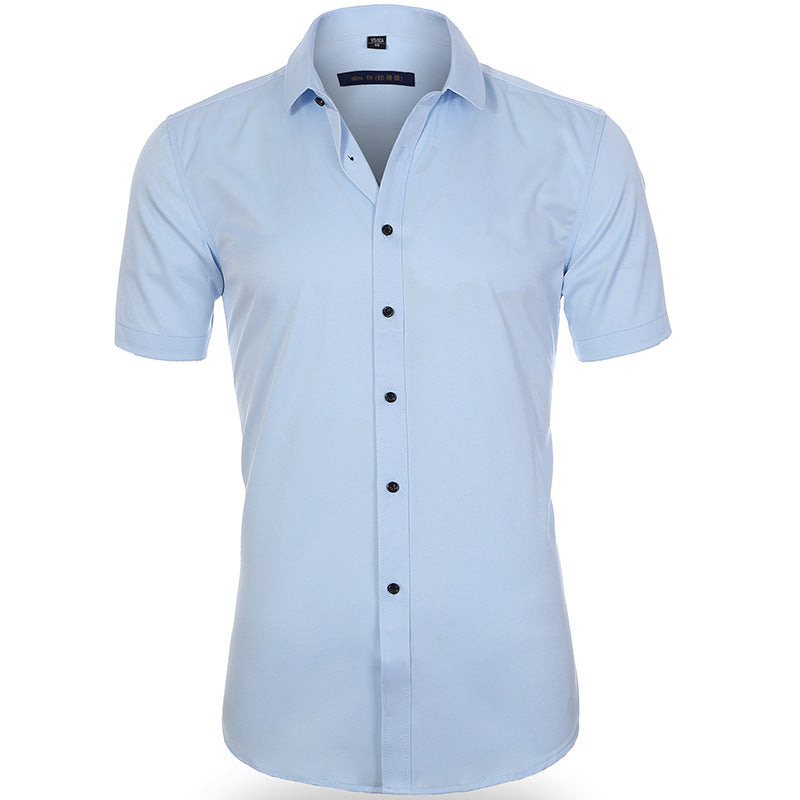 Emil | Herren Kurzarm Poloshirt knitterarm