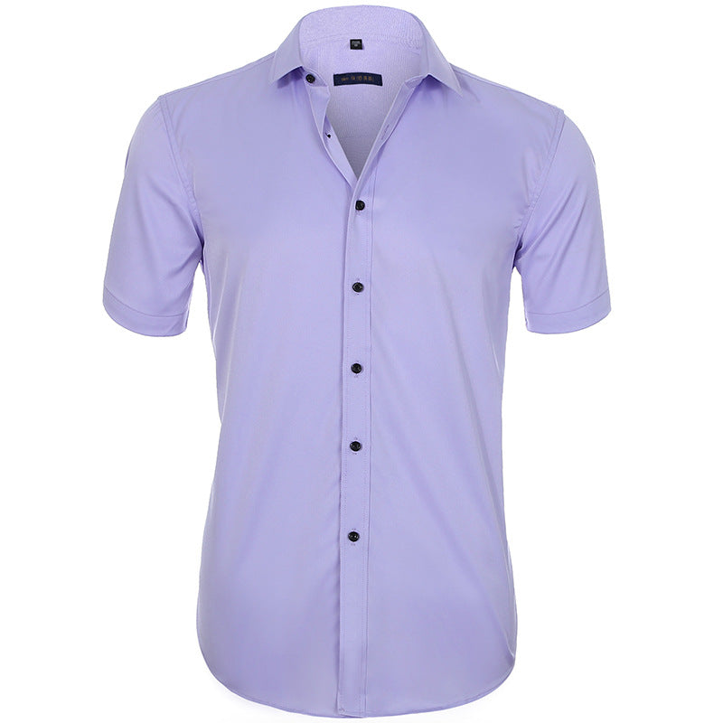 Emil | Herren Kurzarm Poloshirt knitterarm