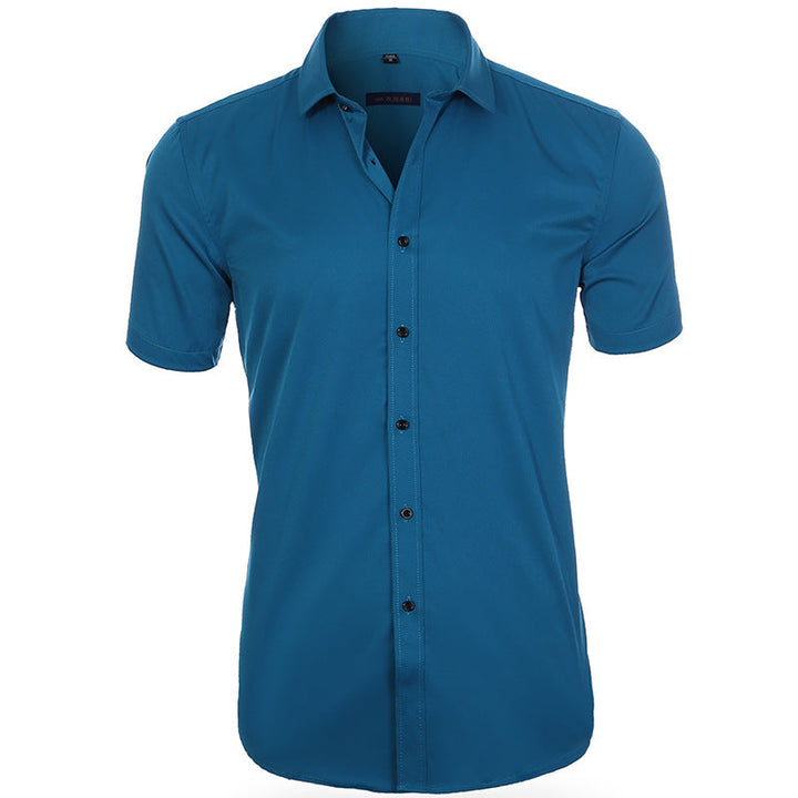 Emil | Herren Kurzarm Poloshirt knitterarm