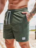 Emil | Herren Lässige Cord Shorts