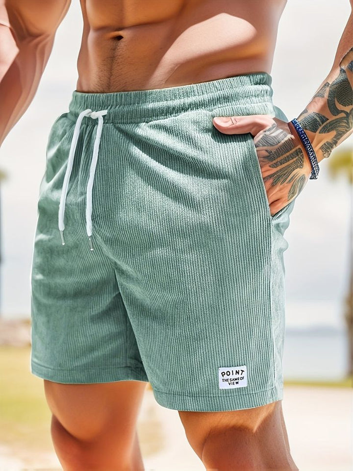Emil | Herren Lässige Cord Shorts