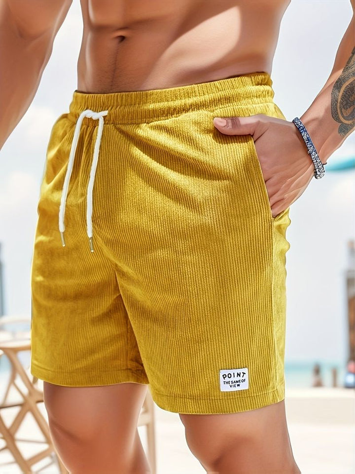 Emil | Herren Lässige Cord Shorts