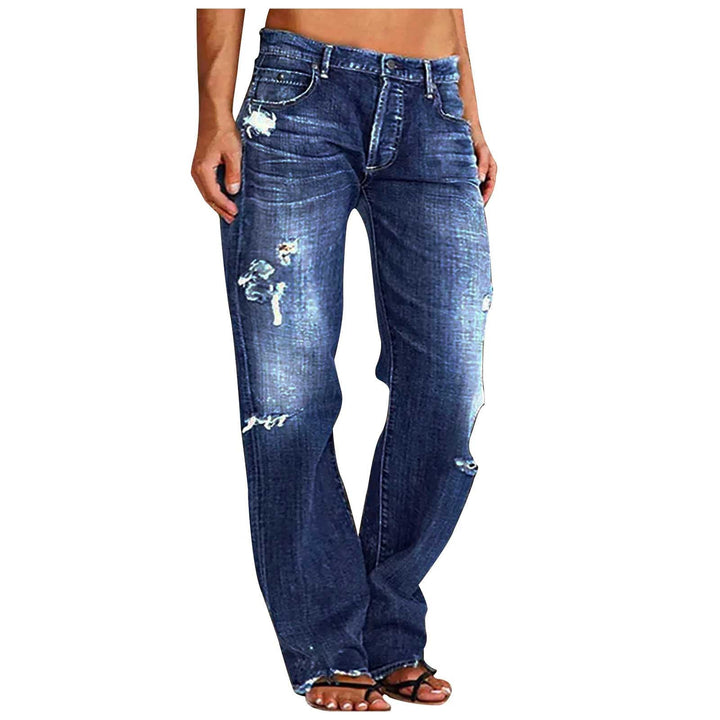 Emilia | Weite Used-Jeans mit hoher Taille
