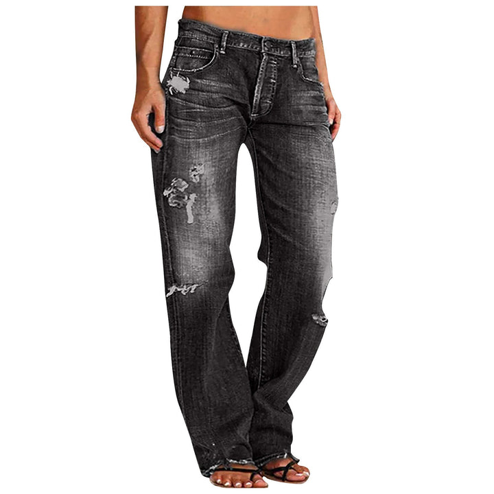 Emilia | Weite Used-Jeans mit hoher Taille