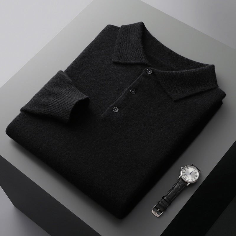 Ethan | Herren Strick Polopullover