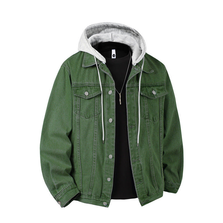 Fabian | Herren Jeansjacke mit Kapuze