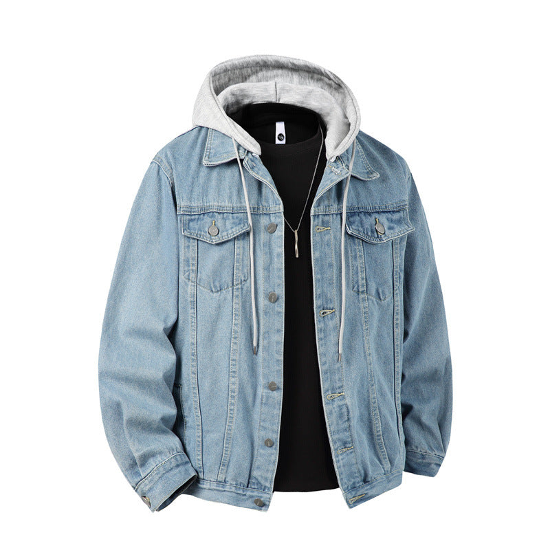 Fabian | Herren Jeansjacke mit Kapuze