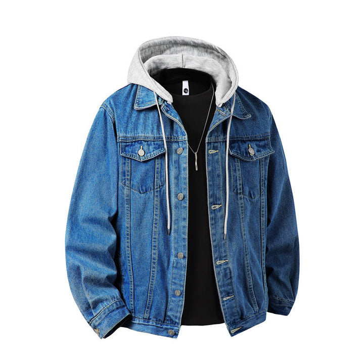 Fabian | Herren Jeansjacke mit Kapuze