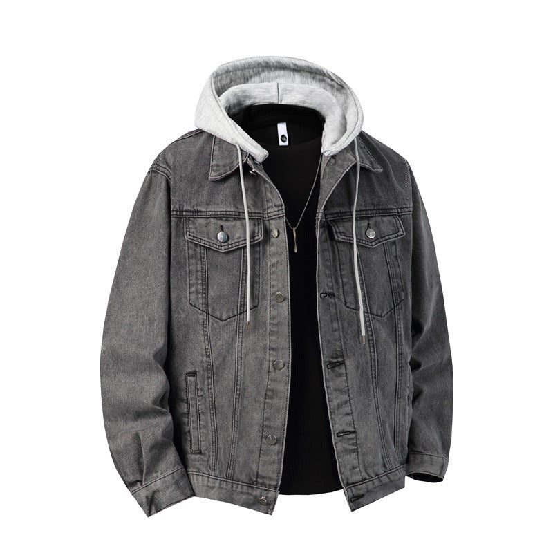 Fabian | Herren Jeansjacke mit Kapuze