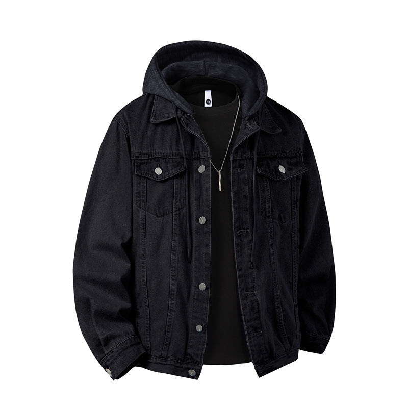 Fabian | Herren Jeansjacke mit Kapuze