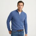 Fabian | Herren Quarter-Zip Pullover mit Stehkragen