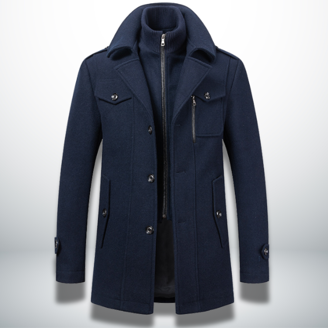 Felix | Herren Smart-Casual Knopf Mantel