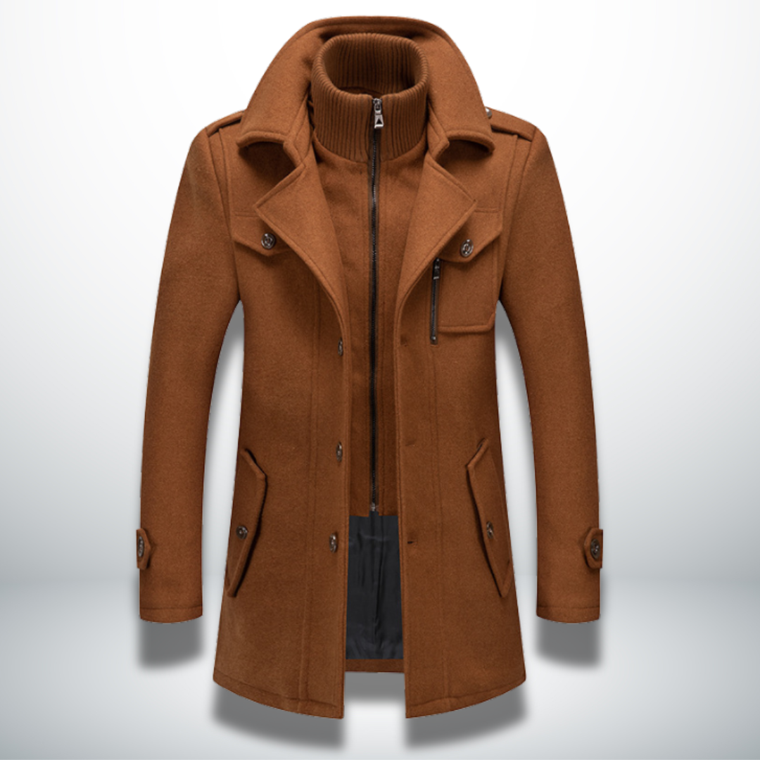 Felix | Herren Smart-Casual Knopf Mantel