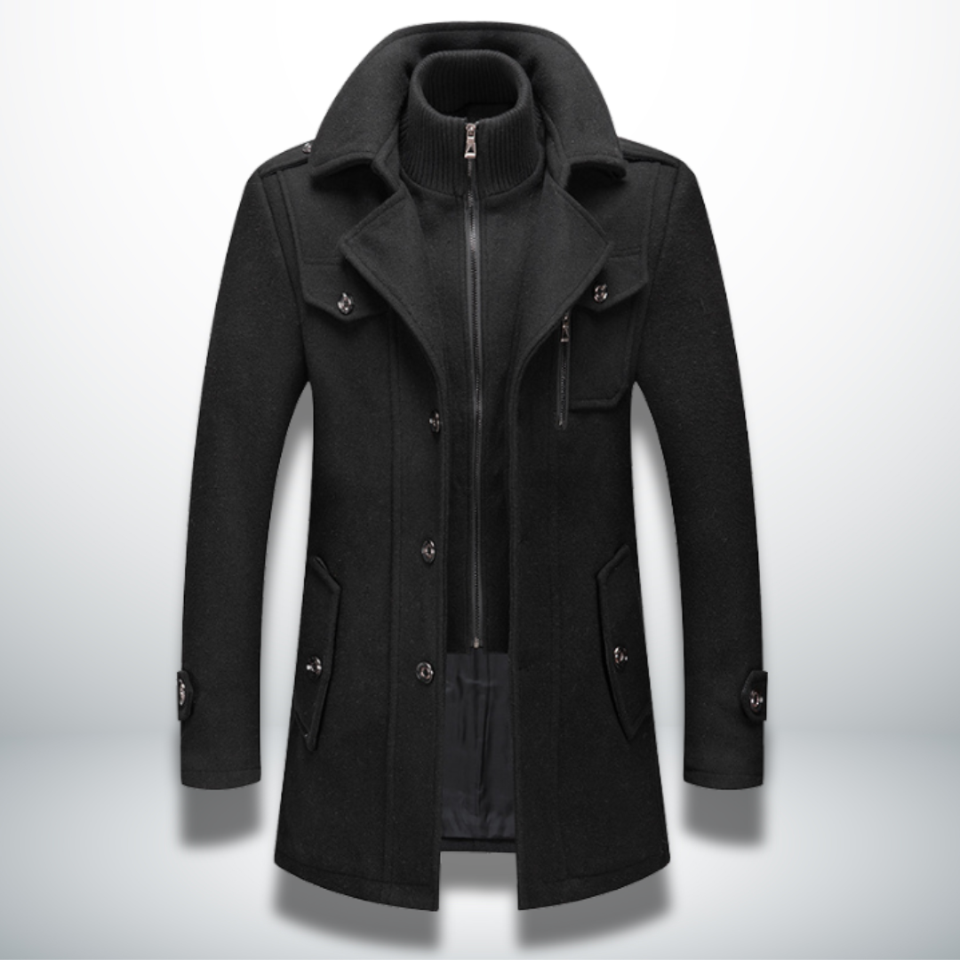 Felix | Herren Smart-Casual Knopf Mantel