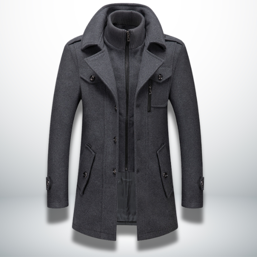 Felix | Herren Smart-Casual Knopf Mantel
