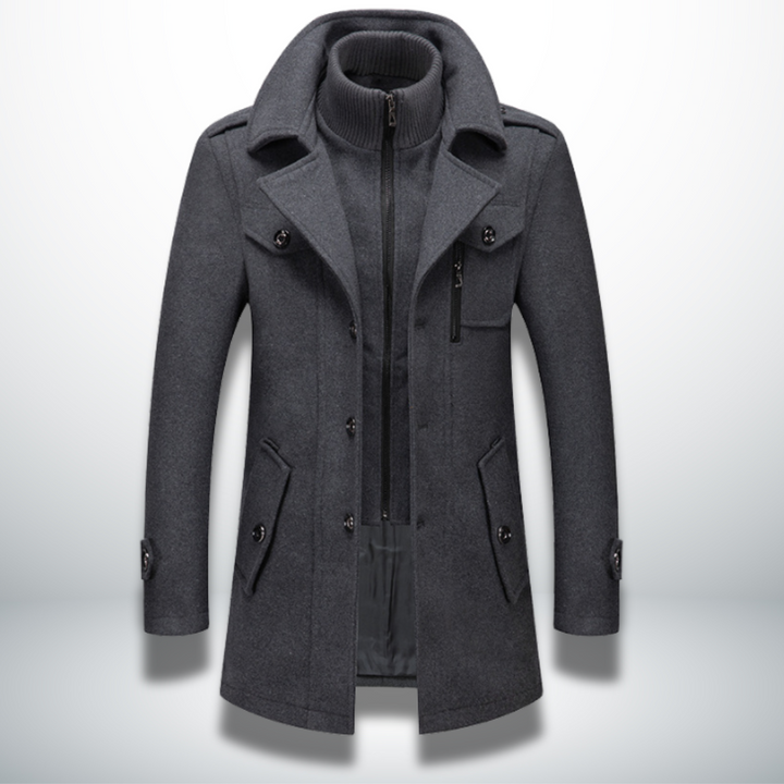 Felix | Herren Smart-Casual Knopf Mantel