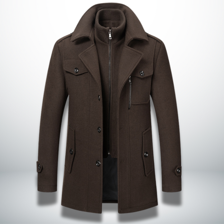 Felix | Herren Smart-Casual Knopf Mantel