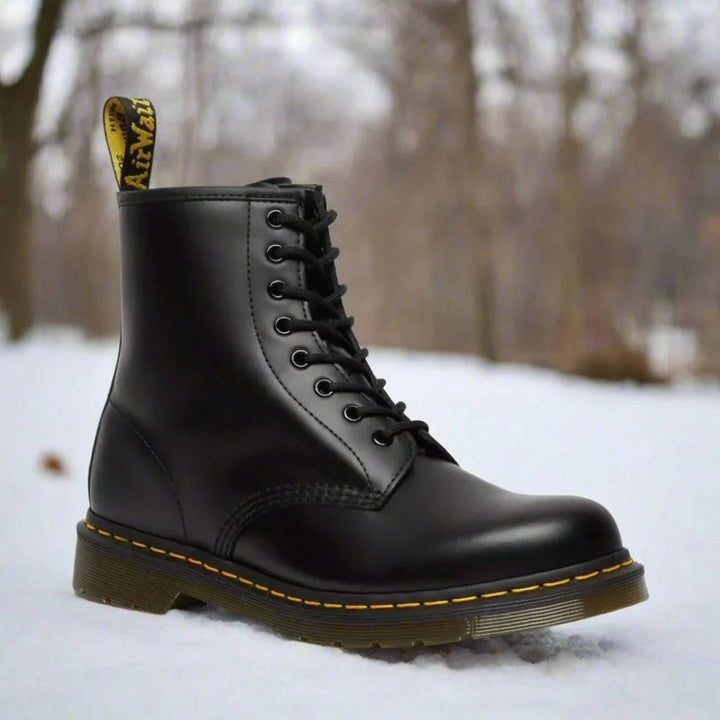 Frida | Geschnürte Stiefeletten mit Profilsohle