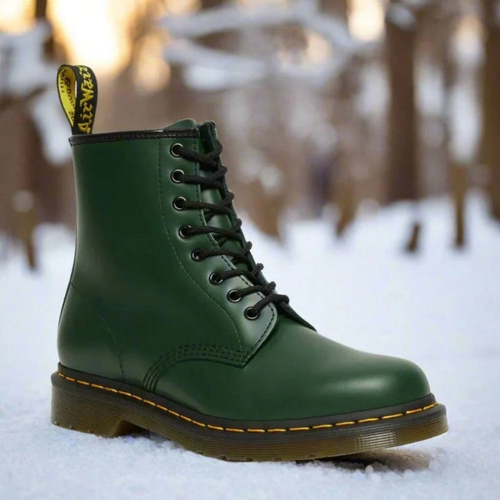 Frida | Geschnürte Stiefeletten mit Profilsohle