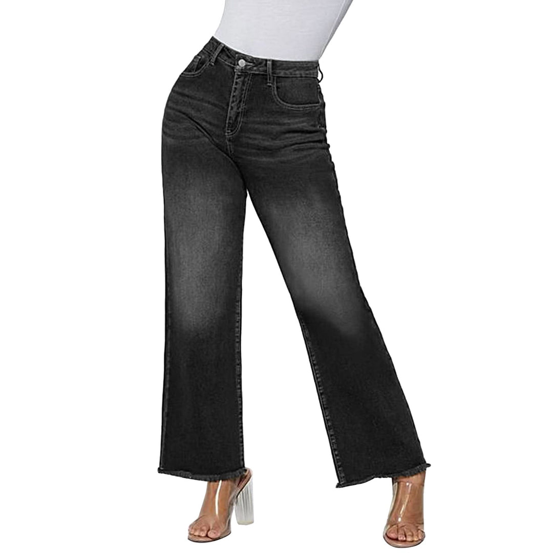 Frida | Weite Knöchellange High-Waist Jeans