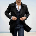 Friedrich | Herren Trenchcoat mit Futter und aufgesetzten Taschen