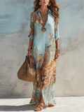 Gloria | Schickes Paisley Maxikleid