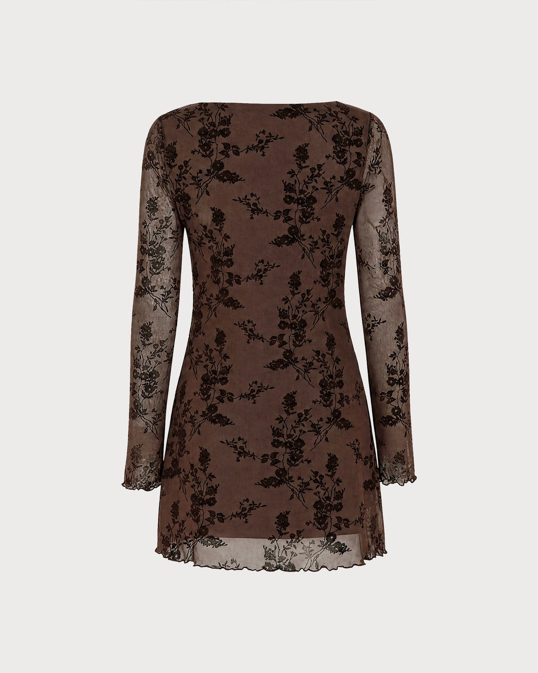 Greta Minikleid Kaffee
