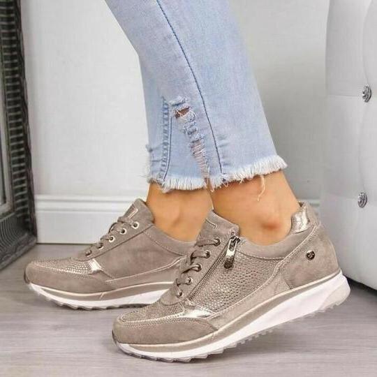 Greta | Orthopädische Sneaker mit Reißverschluss