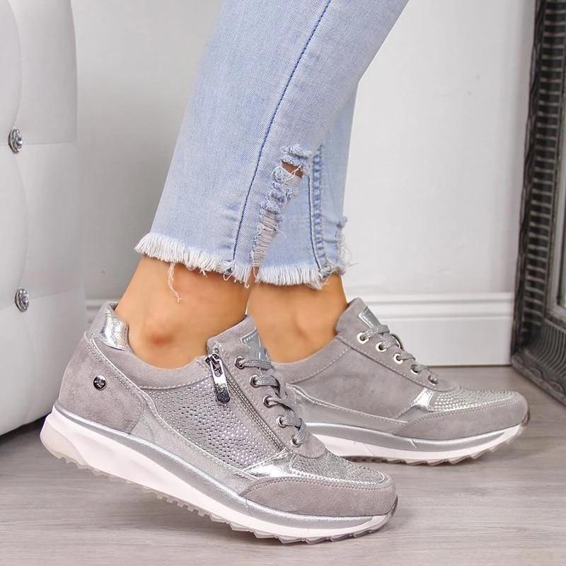 Greta | Orthopädische Sneaker mit Reißverschluss