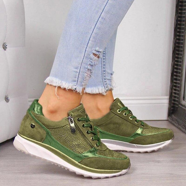 Greta | Orthopädische Sneaker mit Reißverschluss