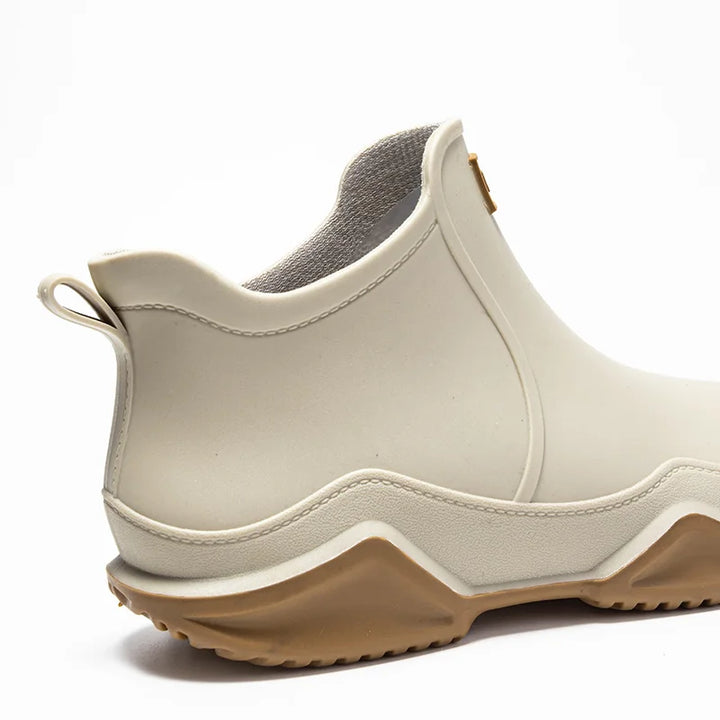 Gummistiefel Damen mit Halbhohem Schaft und Profilsohle