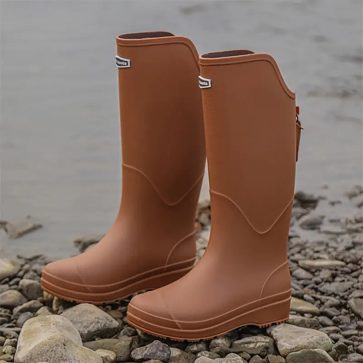 Gummistiefel Damen mit Klassischem Schaft und Robuster Laufsohle