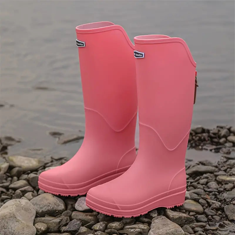 Gummistiefel Damen mit Klassischem Schaft und Robuster Laufsohle