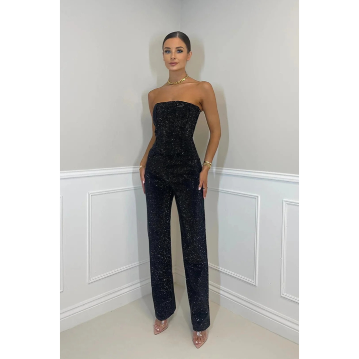 Hannah | Elegantes High Waist Zweiteiler-Set
