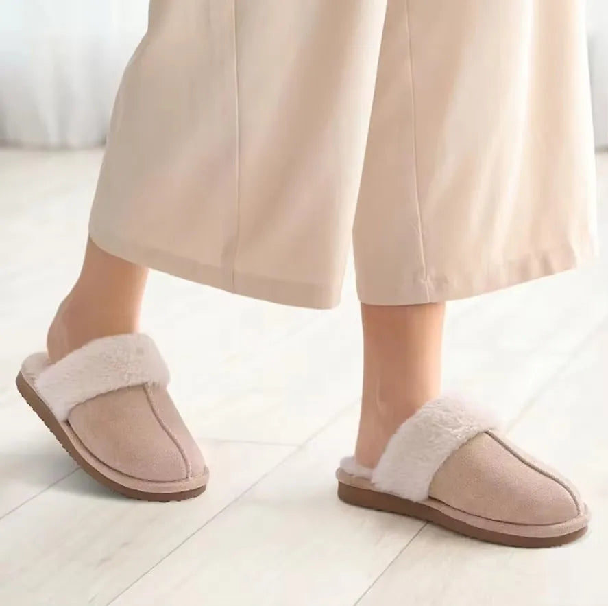 Hausschuhe Damen Mules mit weichem Futter und gemütlichem Komfort