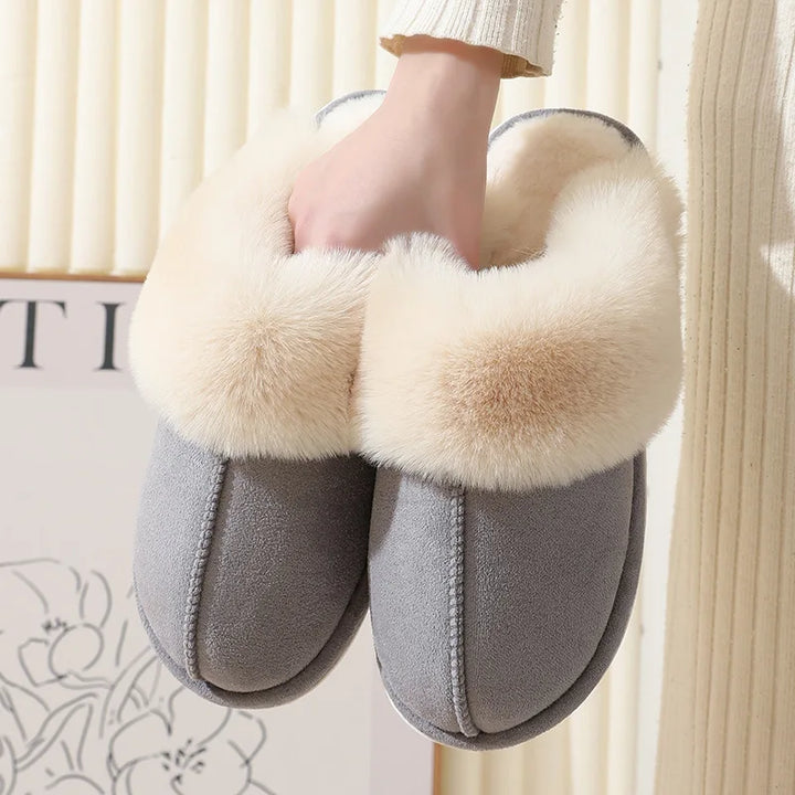 Hausschuhe Damen Mules mit weichem Futter und gemütlichem Komfort