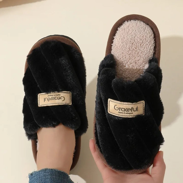 Hausschuhe Damen Slides mit weicher Polsterung und gemütlichem Komfort