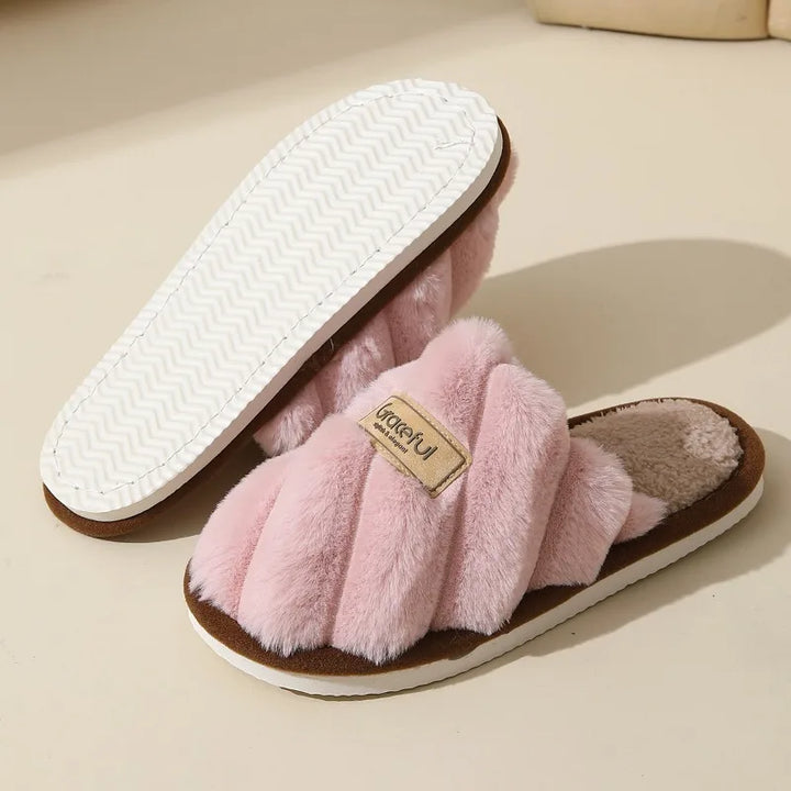 Hausschuhe Damen Slides mit weicher Polsterung und gemütlichem Komfort