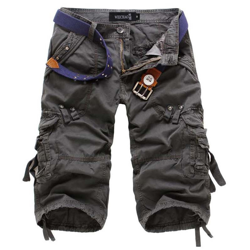 Heinrich | Herren Praktische Multi-Taschen Cargo-Shorts