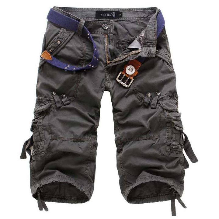 Heinrich | Herren Praktische Multi-Taschen Cargo-Shorts